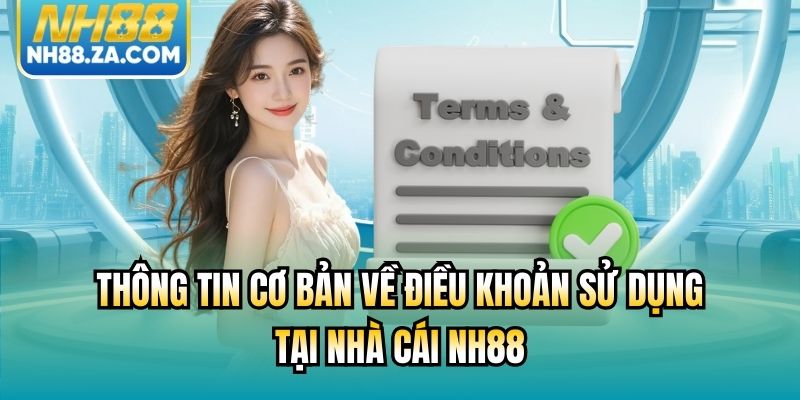 Thông tin cơ bản về điều khoản sử dụng tại nhà cái NH88